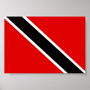 Trinidad Tobago Flag Poster
