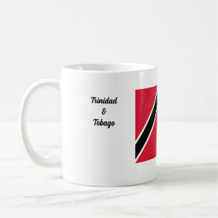 Trinidad & Tobago-Flagge & Pan Kaffeetasse