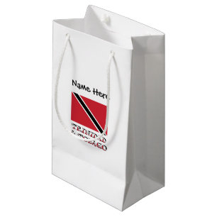 Trinidad Tobago Flagge Personalisiert Kleine Geschenktüte
