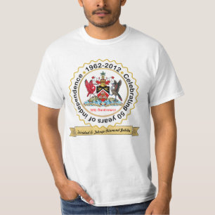 Trinidad- u. Tobago-Jahrestags-Entwurfs-Wappen T-Shirt