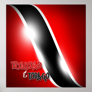 Trinidad- u. Tobago-Plakat-Druck Poster