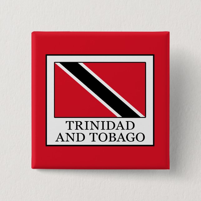 Trinidad und Tobago Button (Vorderseite)