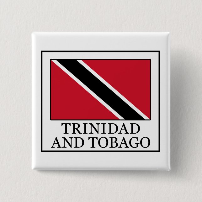 Trinidad und Tobago Button (Vorderseite)