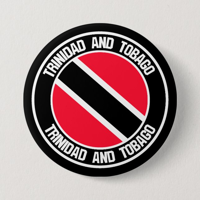 Trinidad und Tobago Button (Vorderseite)