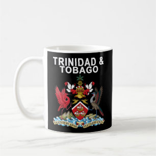 Trinidad und Tobago Emblem Kaffeetasse