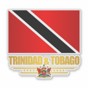 Trinidad und Tobago Flag Aufkleber