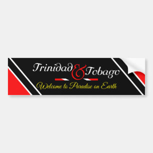 Trinidad und Tobago Flag Autoaufkleber