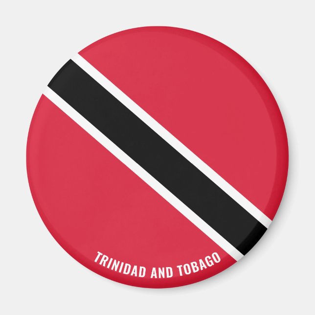Trinidad und Tobago Flag Charming Patriotic Magnet (Vorne)