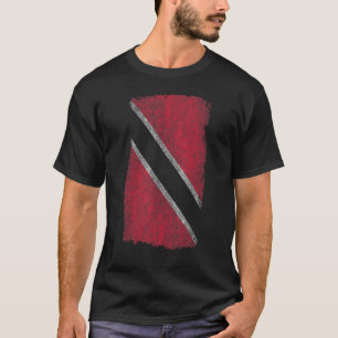 Trinidad und Tobago Flag-Effekt T-Shirt