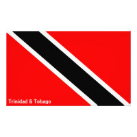 Trinidad und Tobago Flag