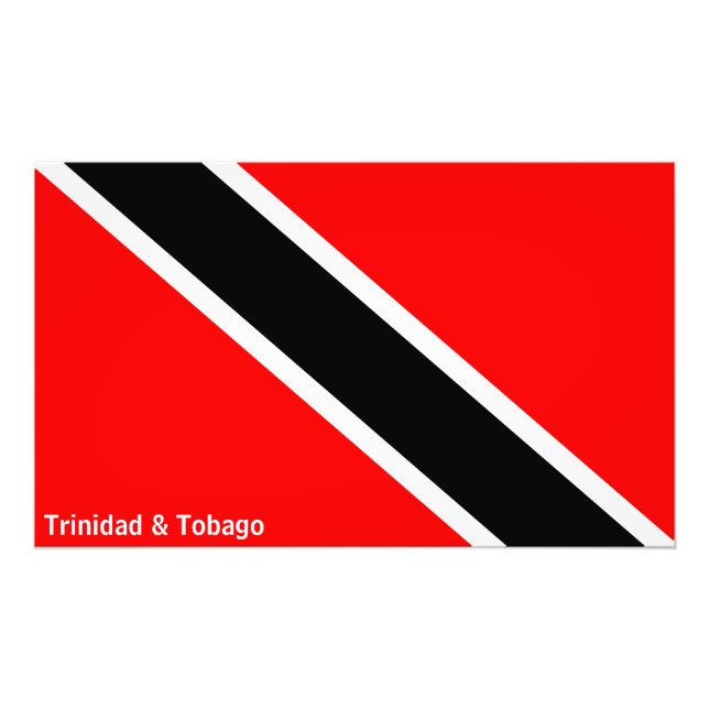 Trinidad und Tobago Flag Fotodruck (Vorne)