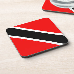 Trinidad und Tobago Flag Getränkeuntersetzer