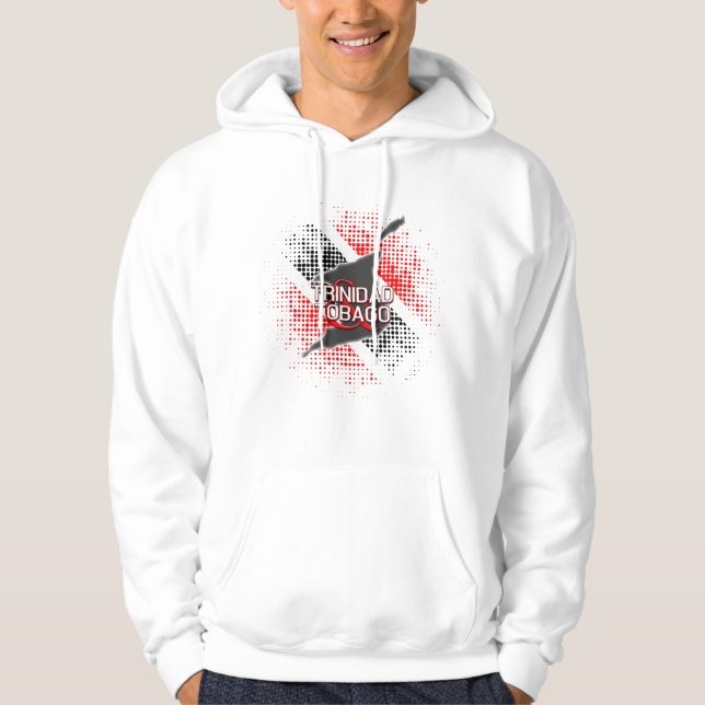 Trinidad und Tobago Flag Hoodie (Vorderseite)