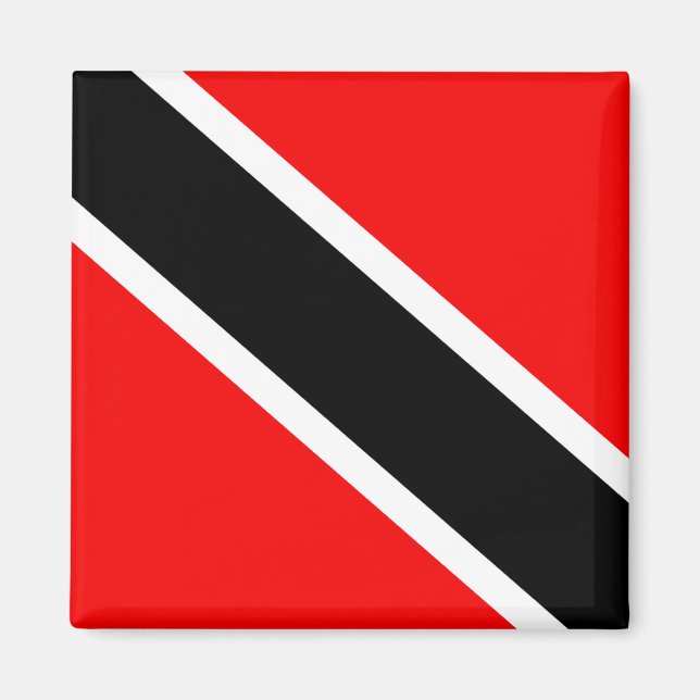 Trinidad und Tobago Flag Magnet (Vorne)