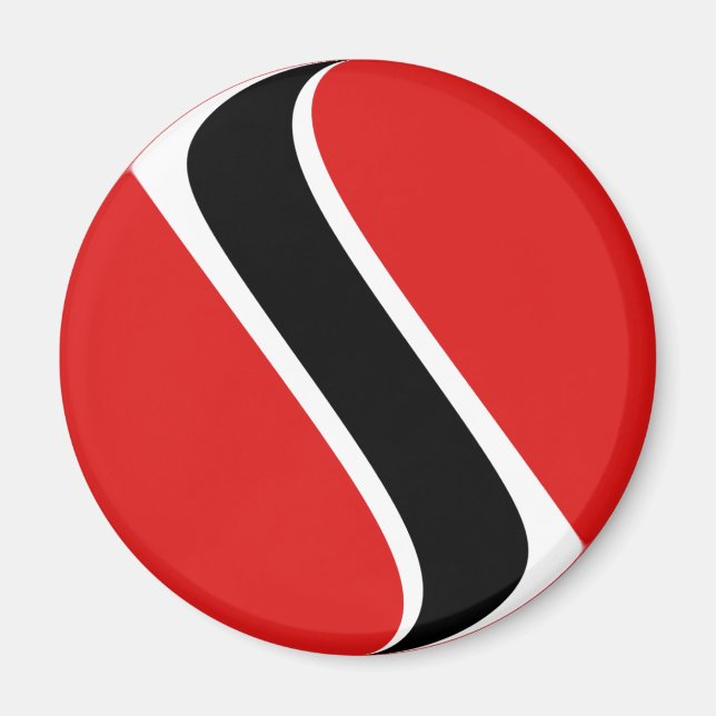 Trinidad und Tobago: Flag-Magnet Magnet (Vorne)