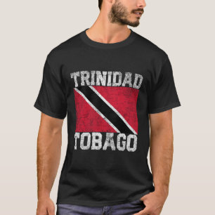 Trinidad und Tobago Flag National Pride Roots Coup T-Shirt