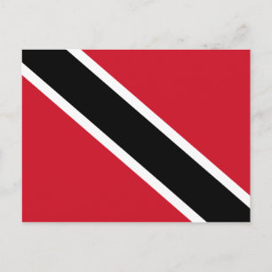 Trinidad und Tobago Flag Postkarte