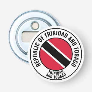 Trinidad und Tobago Flag Schönes Patriotisches Flaschenöffner