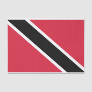 Trinidad und Tobago Flag Seidenpapier