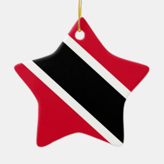 Trinidad und Tobago-Flagge Keramikornament