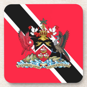 Trinidad und Tobago Getränkeuntersetzer