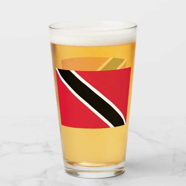 Trinidad und Tobago Glas (Vorne (Gefüllt))