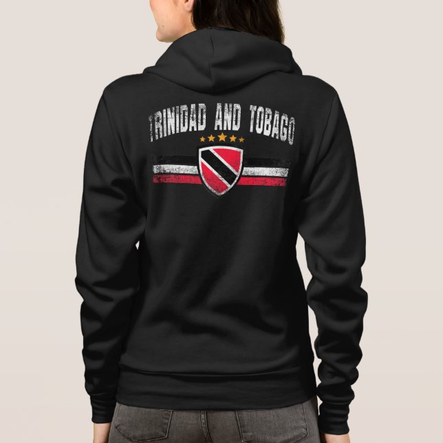 Trinidad und Tobago Hoodie (Rückseite)