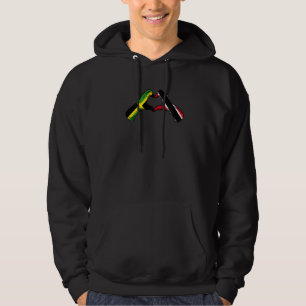 Trinidad und Tobago Jamaika Flaggen Heritag Hoodie