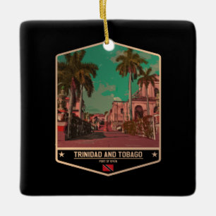 Trinidad und Tobago Keramikornament
