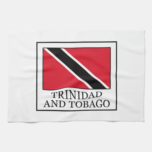 Trinidad und Tobago Küchentuch (Horizontal)
