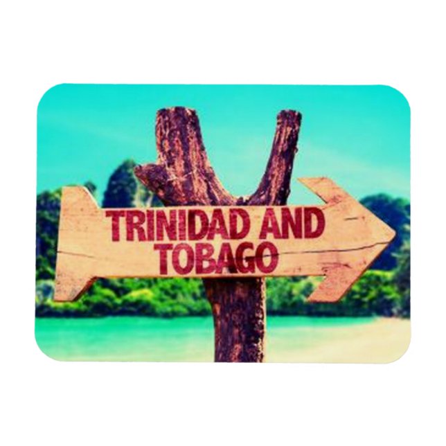 Trinidad und Tobago Magnet (Horizontal)