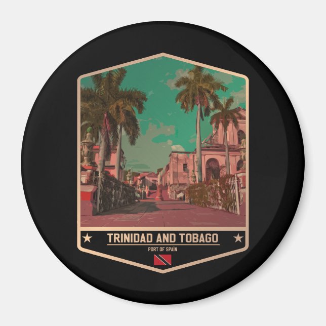 Trinidad und Tobago Magnet (Vorne)