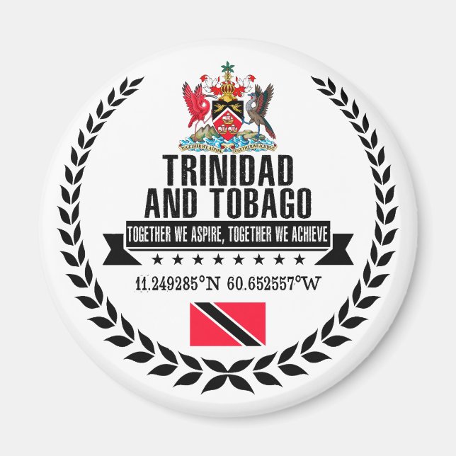 Trinidad und Tobago Magnet (Vorne)
