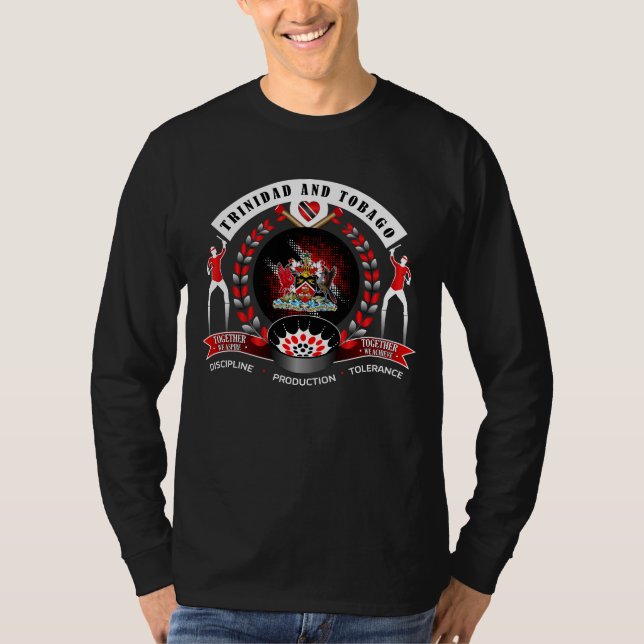 Trinidad und Tobago - Nationalstolz T-Shirt (Vorderseite)