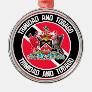 Trinidad und Tobago Ornament Aus Metall
