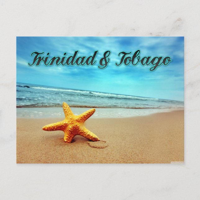 Trinidad und Tobago Postkarte (Vorderseite)