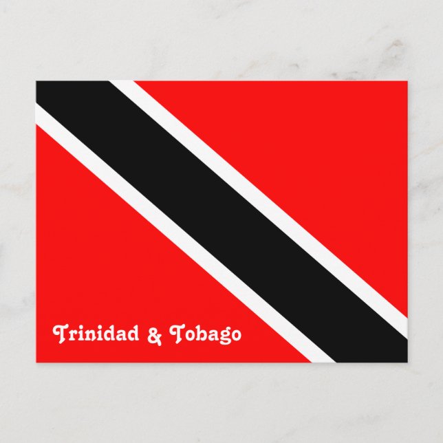 Trinidad und Tobago Postkarte (Vorderseite)