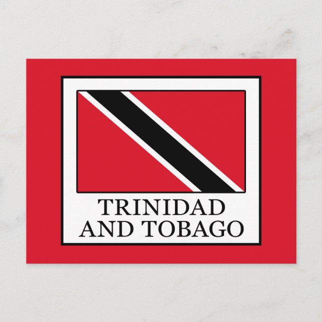 Trinidad und Tobago Postkarte (Vorderseite)