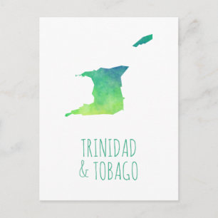 Trinidad und Tobago Postkarte