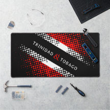 Trinidad und Tobago Punktmuster-Flagge