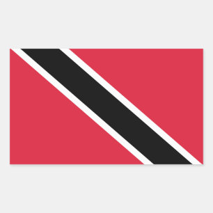 Trinidad und Tobago Rechteckiger Aufkleber
