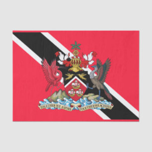 Trinidad und Tobago Seidenpapier