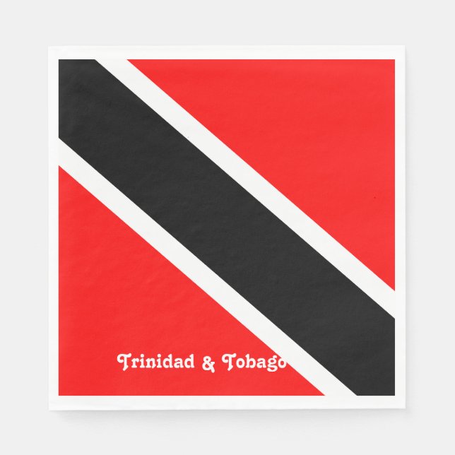 Trinidad und Tobago Serviette (Vorderseite)
