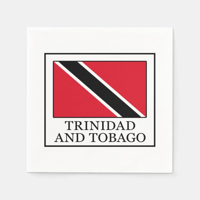 Trinidad und Tobago Serviette (Vorderseite)