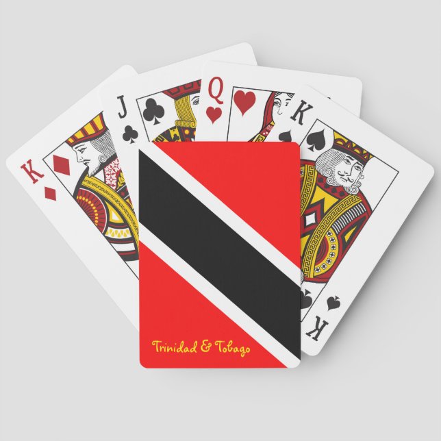 Trinidad und Tobago Spielkarten (Rückseite)