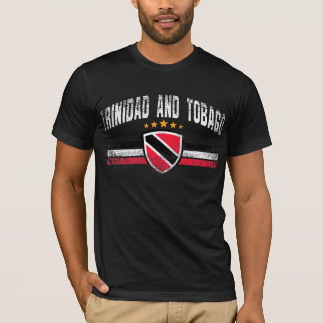 Trinidad und Tobago T-Shirt (Vorderseite)