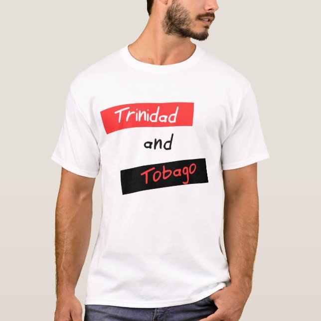 Trinidad und Tobago T-Shirt (Vorderseite)