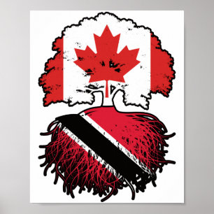 Trinidad und Tobago Trinidadian Kanada Poster