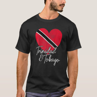 Trinidad und Tobago Trinidadian Tobagonian Flag He T-Shirt