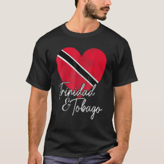 Trinidad und Tobago Trinidadian Tobagonian Flag He T-Shirt